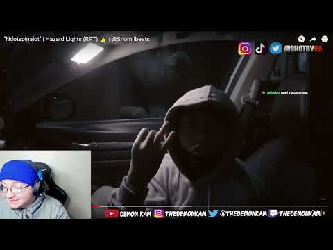 Demon Kam Reacts to "Ndotspinalot" | Hazard Lights (RPT) ⚠️ | @Shomiibeats