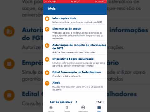Vídeo: FGTS autorizar banco: como liberar consulta e saque