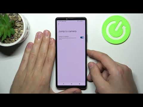 Sony Xperia 10 IV - How To Enable Quick Launch
