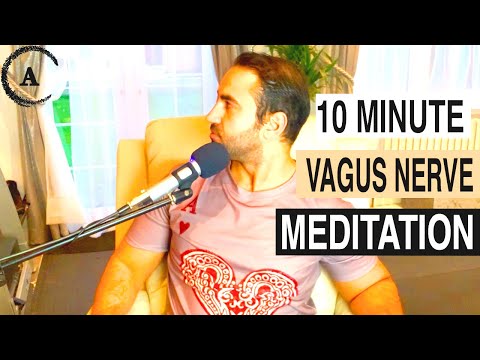10 Minute Guided Vagus Nerve Meditation [For Deeper Relaxation] | Meditation with Alex