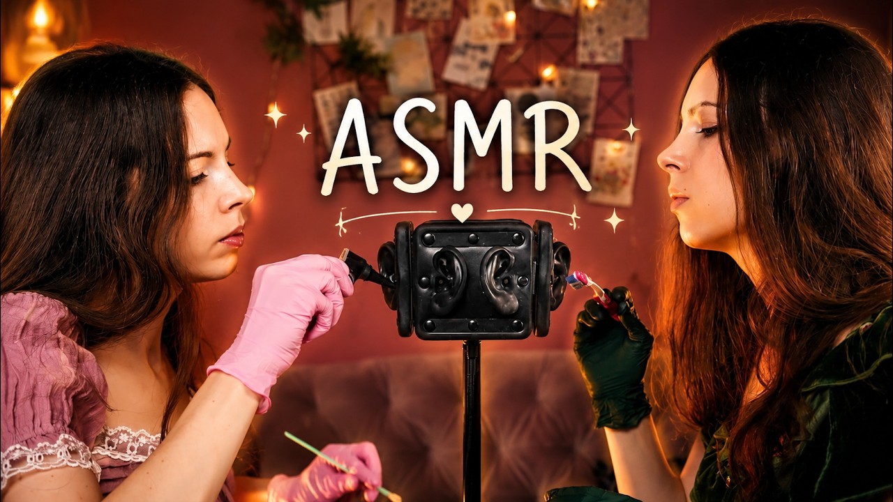 ASMR Twins Cleaning Your Ears For Tingle Immunity