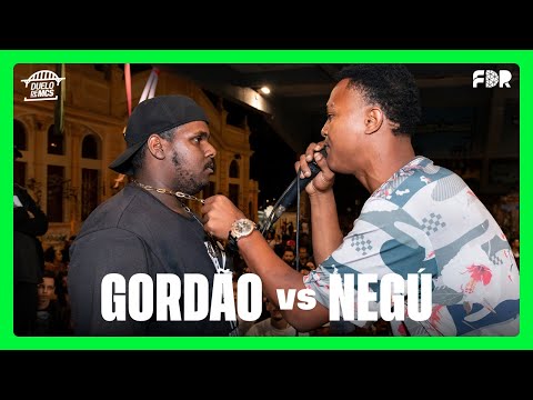 GORDÃO VS NEGÚ (PRIMEIRA FASE) - DUELO DE MCS - TRADICIONAL (28/06/2024)