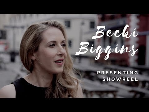 Becki Biggins Presenting Showreel