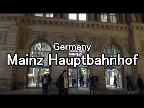 Mainz Hauptbahnhof (estação ferroviária central) Alemanha, Alemanha Mainz Hauptbahnhof (estação ferroviária central)