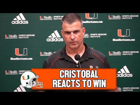 Mario Cristobal Postgame Press Conference After Win Over Miami RedHawks