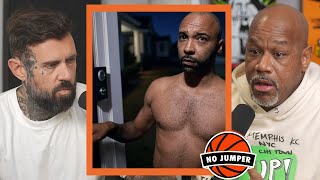 Joe Budden Terrorizes his Neighborhood with his MEAT out!