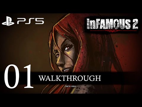 Infamous: Festival of Blood Walkthrough Part 1 (No Commentary/Full Game)