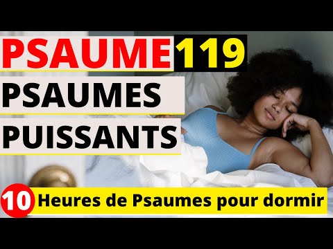 Psaume 119 -  psaumes puissants pour bien dormir (Au son de la pluie)(versets bibliques pour dormir)
