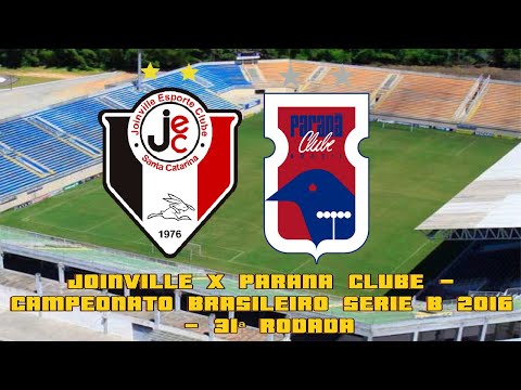 Joinville x Paraná Clube - Campeonato Brasileiro Série B 2016 - 31ª Rodada - JOGO COMPLETO