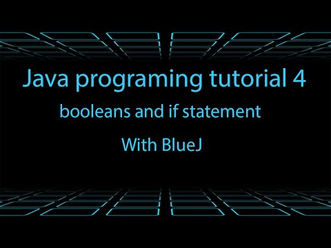 Java Programming Tutorial 4 Booleans