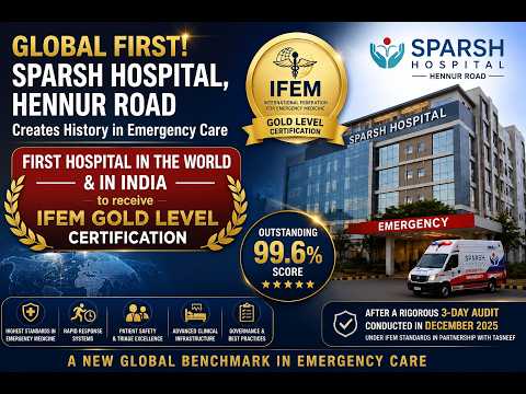 SPARSH Hospital, Hennur Road Creates Global History in Emergency Care