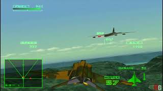 ACE COMBAT 2 - GAMEPLAY (PS1)
