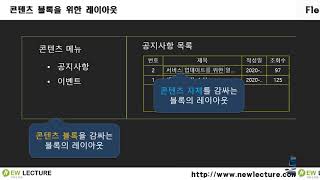 프론트엔드, 백엔드 개발자를 위한 HTML5, CSS3 강의, 인강 45강 - Flex 레이아웃과 용어