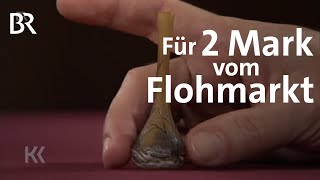Luxusglas für 2 Mark: Daum-Väschen vom Flohmarkt | Mini-Vase | Kunst + Krempel BR
