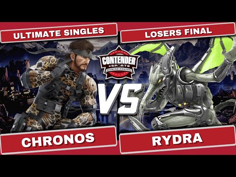 Rydra vs Chronos | Losers Final | Contender eSports SSBU Quarterly!