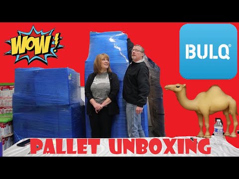 Check out this bulq.com Pallet Unboxing. With 34 items we should be able to double the $679 Paid!