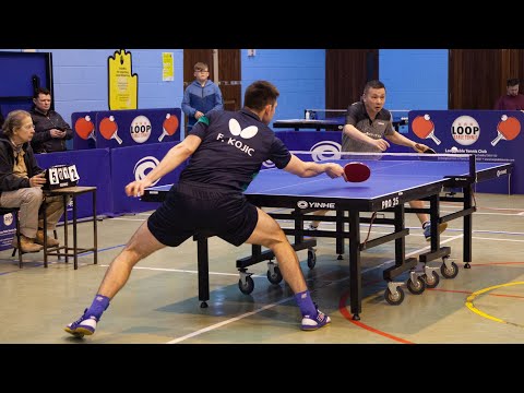 Frane Kojic vs. He Zhiwen - Loop Table Tennis Final (30 minutes)