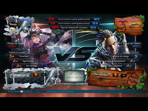 115_3 D Kunimitsu (Anakin x24) vs (Kaleb) Master Raven - Tekken 7 ( Anakin x24 )  Online sin Grafica