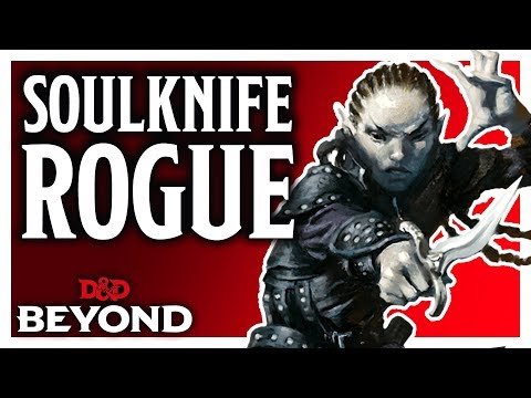 Psionic Rogue: Soulknife in D&D's Unearthed Arcana