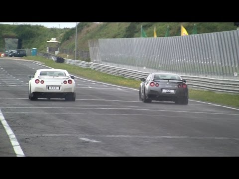 1200HP Nissan GT-R Switzer E1K vs Switzer P800!!