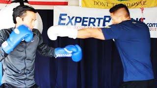 Step Back and Counter Right - deadly knockout punch