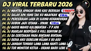 Download lagu DJ TIKTOK TERBARU 2026🎵DJ MUTIARA IPANK🎵DJ SALAH APA🎵DJ PERCERAIAN LARA🎵GUBUK JADI ISTANA FULL ALBUM mp3