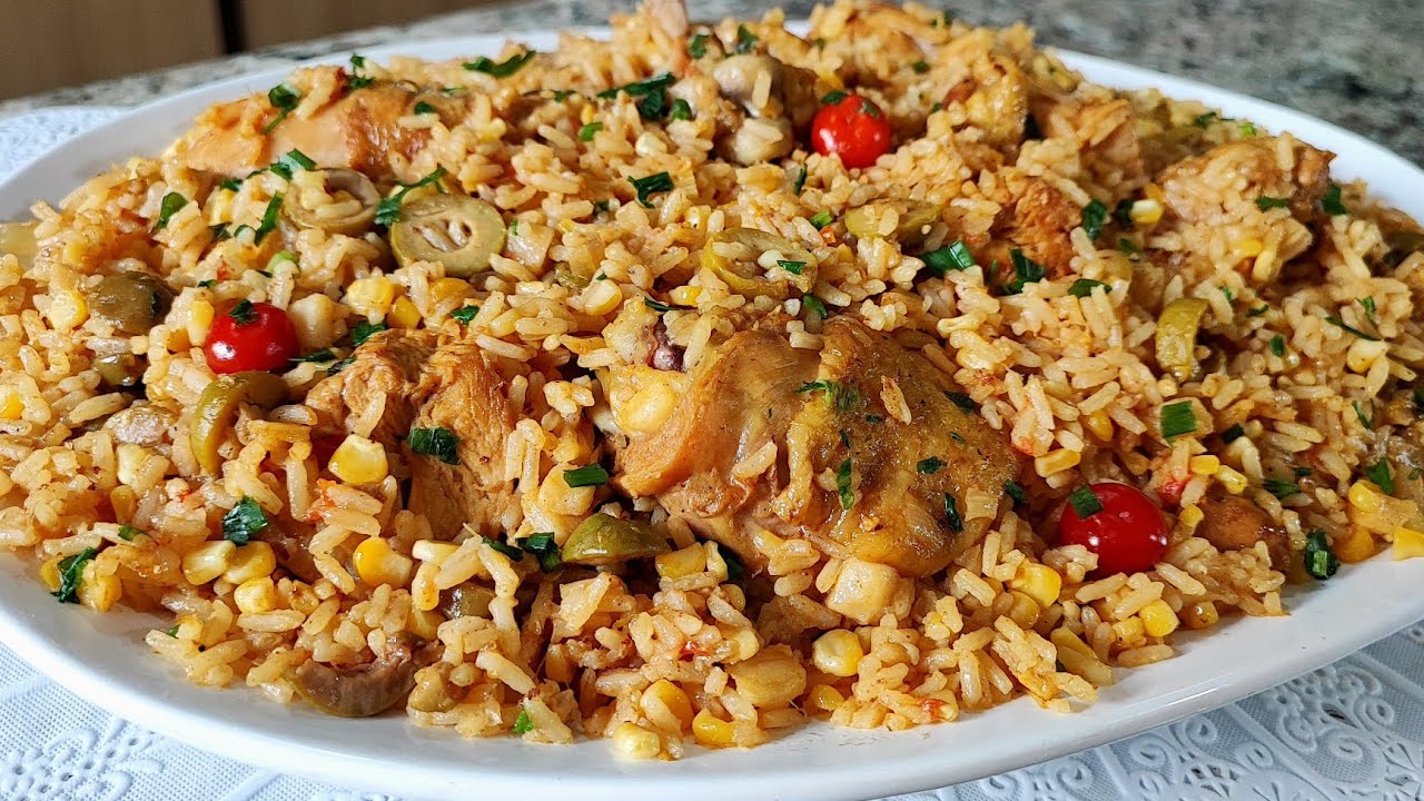 Receita de GALINHADA simples e saborosa MEU PRATO PREFERIDO