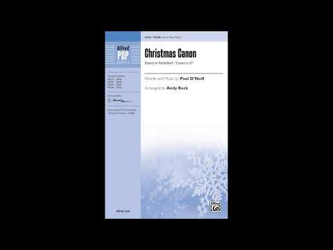 Christmas Canon, arr. Andy Beck (SSAB) – Score & Sound