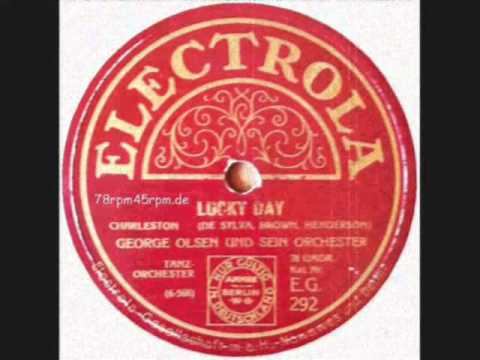 Lucky Day   George Olsen