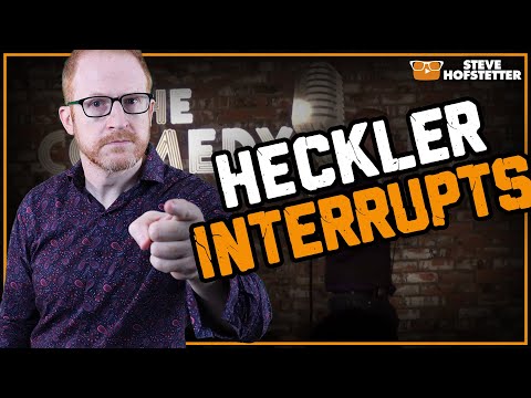 Steve Hofstetter Quickly Stops Heckler