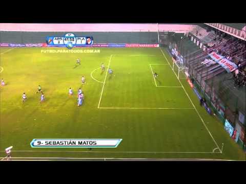 Gol de Matos. Platense 1 - Arsenal 3. 16avos. de Final. Copa Argentina 2012/13. FPT