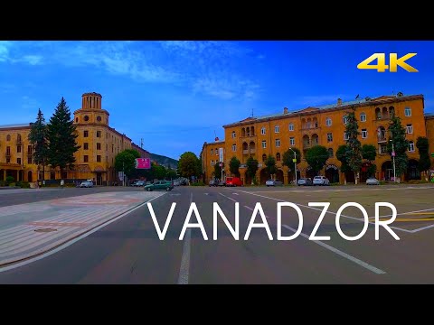 Driving Tour M8 Road to Vanadzor, Lori Province, Armenia. 4K 60fps