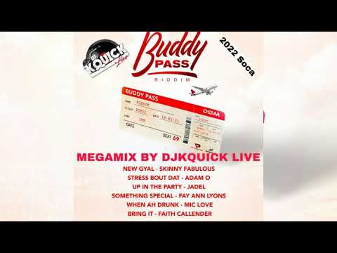 Buddy Pass Riddim Mega Mix (2022 SOCA) - Vibez Productionz - DSM Music
