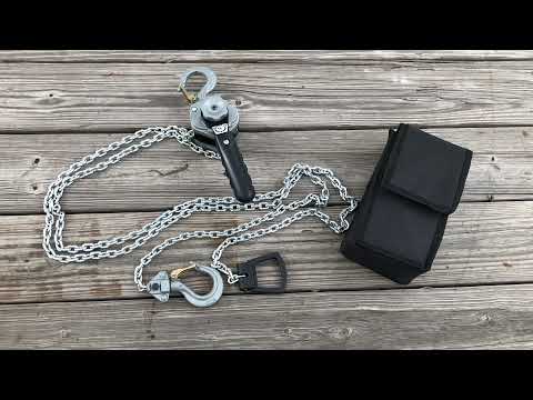 Anbull mini chain hoist 1/2 ton come along
