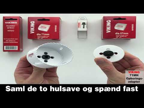 VIKING 71MH opboringsadapter instruktionsvideo