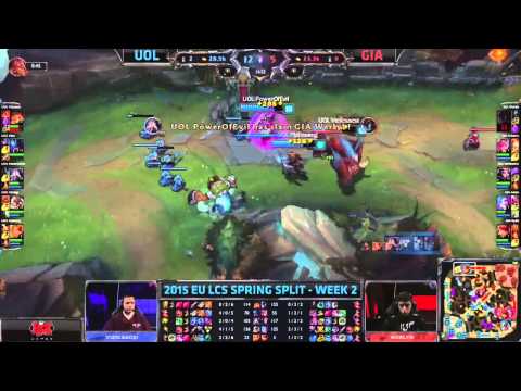 SK Gaming vs ROCCAT | S5 | EU LCS Spring 2015 | SK vs ROC | W1D1 | G1