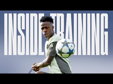 Real Madrid prepare for Champions League return! | Real Madrid City