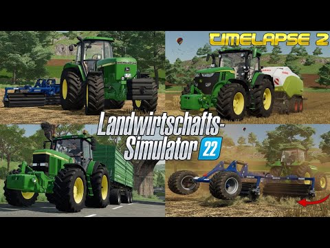LS22 - JOHN DEERE Power bei der ERNTE! 🌾🚜💨 Eine NEUE Maschine?🤔| [LS22] - Timelapse #2 Haut-Beyleron