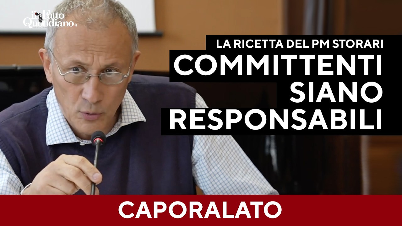 Caporalato, il pm Storari: "Bisogna responsabilizzare i committenti, non solo le cooperative"