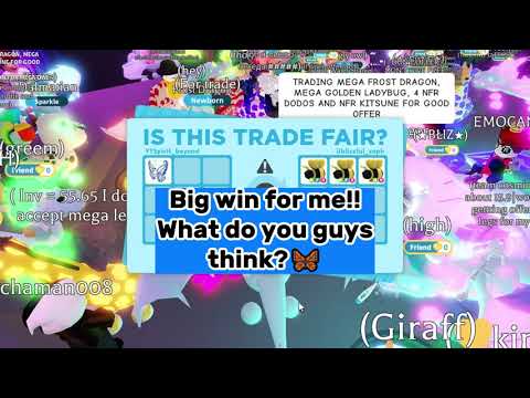 😲🤨WHAT!! THEY ACCEPTED THIS OFFER FOR THEIR FROST DRAGON!!😱🐲+ MORE TRADES IN ADOPT ME TRADING!!🎉😎