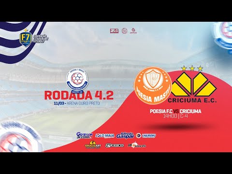 CAMPEONATO ALAGOANO DE FUTEBOL 7 MASTER 2023 - POESIA F.C X CRICIÚMA