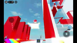 How to get free magic carpet in red and white wall hop Tower ROBLOX
