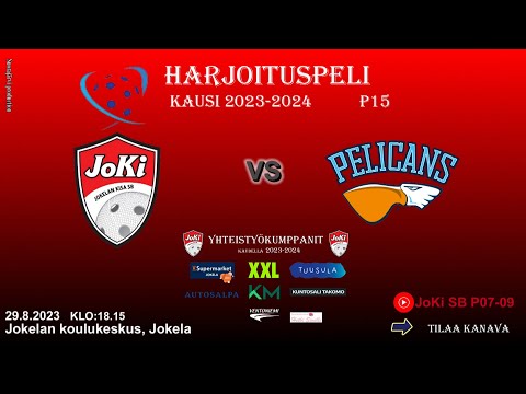 Harjoituspeli P15 JoKi - Pelicans 29.8.2023