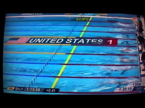 Michael Phelps last race