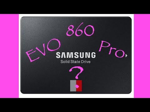 Samsung SSD: 860 EVO vs 860 Pro (Unboxing)