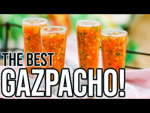 GAZPACHO (Easy No Cook Recipe)