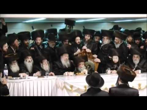 Nadvorna Rebbe Attending A Grandchild's Wedding Shortly Before His Passing