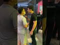 Man quarrels with another man at 371 Beach Road, wants to start a fight outside the shop