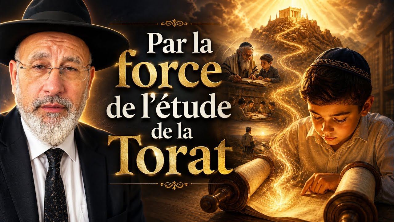 Par la force de l’étude de la Torah
