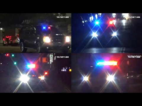 LAPD UNITS  RESPONDING CODE 3 | HELP CALL